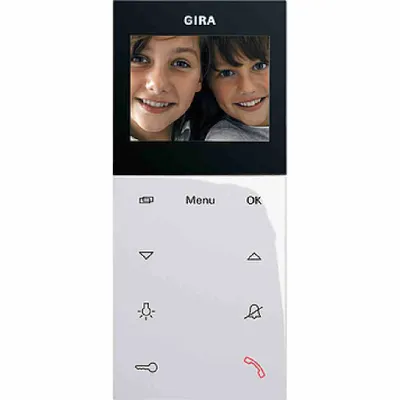 Obrázok produktu pre Wohnungsstation Video AP Plus reinweiß 123903 (123903)
