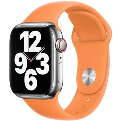 Produktbild von Sport Armband für das Apple Watch Series 1 t/m 11 / SE / Ultra (44/45/46/49 mm) - Marigold