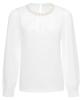 Image de Chemisier pour femme LUREA - blanc, taille XS