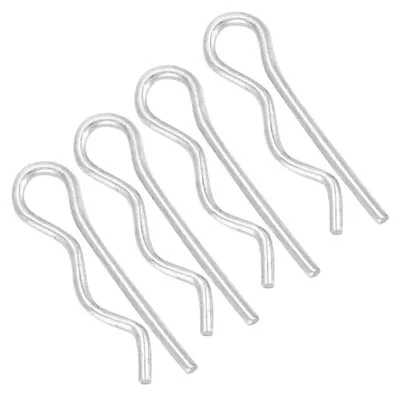 Productafbeelding van R splitpennen - Bevestigingsclips - Onderdelen verbinden - Verzinkt staal - 1.6 x 28 mm - Zilverkleurig