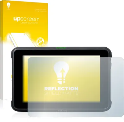 Produktbild von upscreen Schutzfolie für Atomos Shinobi 7 Displayschutz Displayschutzfolie Folie Matt Entspiegelungsfolie
