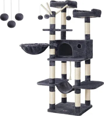 Produktbild von Krabpaal für große Katzen - Stevige Krabpaal - Krabpaalbaumstamm - Katenturm - XL