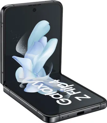 Image de Samsung Galaxy Z Flip4 SM-F721B, 17 cm (6.7"), 8 Go, 128 Go, 12 MP, Android 12, Graphit