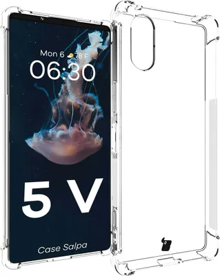 Produktbild von Elastyczne etui Bizon Case Salpa do Sony Xperia 5 V, przezroczyste