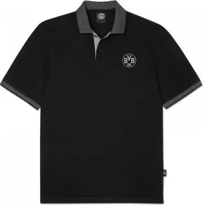 Produktbild von Borussia Dortmund BVB Poloshirt schwarz Gr. M