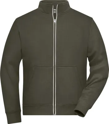 Produktbild von Men's Doubleface Work Jacket - SOLID - olive, Gr. 4XL