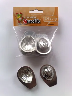 Obrázek produktu pro Formičky na cukroví ořechy 5,5cm 20ks