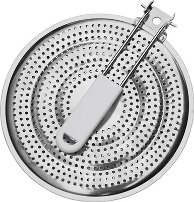 Produktbild von 21 cm Edelstahl-Wärmeverteiler, nur für Gasherd