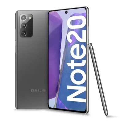 Obrázek produktu pro Samsung Galaxy Note20 , 17 cm (6.7"), 8 GB, 256 GB, 12 MP, Android 10, Šedá