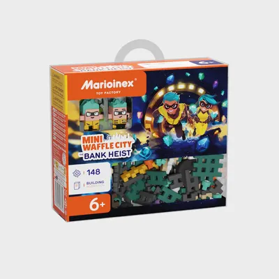 Immagine prodotto di MARIOINEX Mini wafer blocchi Rapina in banca 148 elementi 06712