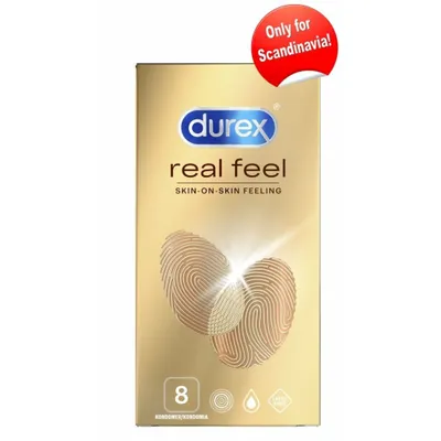 Zdjęcie produktu dla Durex Real Feel - Prezerwatywy Pozbawione Lateksu 8szt