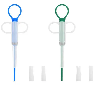 Produktbild von Heikoeco® Tablettengeber für Katzen, Weicher Silikongummi-Kopf, Einfache Bedienung, Präzise Medikamentenverabreichung, Sicheres Material, Multifunktio