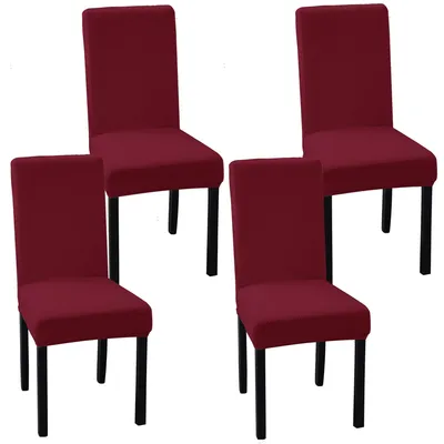 Productafbeelding van Elzusha - Stretch Stoelhoezen voor Eettafel Set van 4 of 6
