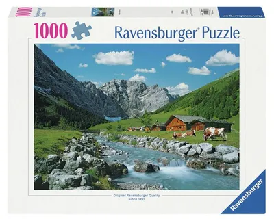 Image de Ravensburger Puzzle Karwendel Mountains Austria, 1000pcs.