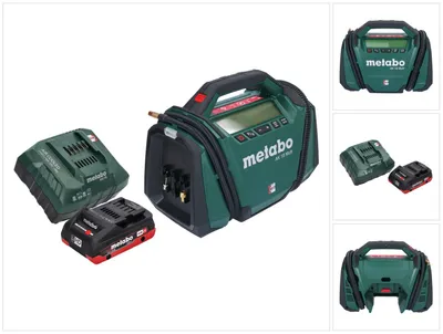 Produktbild von Metabo AK 18 Multi Akku Kompressor 18 V 11 bar + 1x Akku 4,0 Ah + Ladegerät