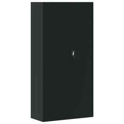 Immagine prodotto di Armadio Classificatore Nero 90x40x180 cm in Acciaio