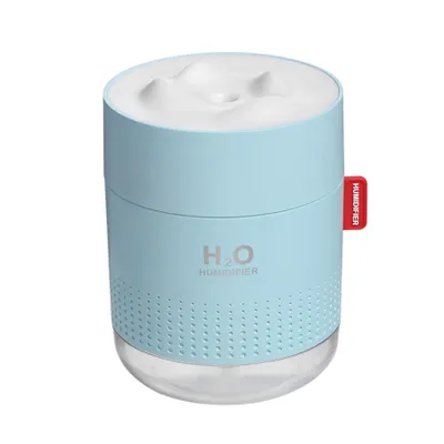 Produktbild von Mini-Luftbefeuchter,tragbarer USB-betriebener AIR Humidifier mit sanftem Nachtlicht,automatischer Abschaltung&leiser.für Schlafzimmer,Büro(Blau)