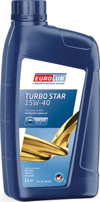 Produktbild von TURBO STAR SAE 15W-40 Motoröl - 1 L