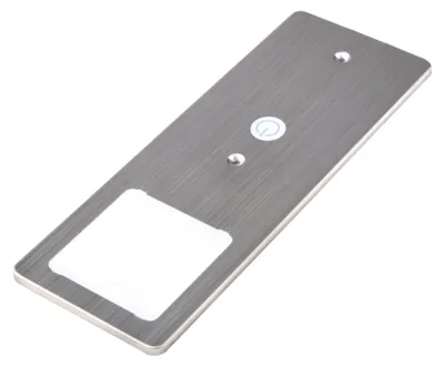 Image de kalb | Luminaires encastrés à LED en acier inoxydable brossé 5 W - avec fonction de variation tactile, lot de 1, blanc neutre