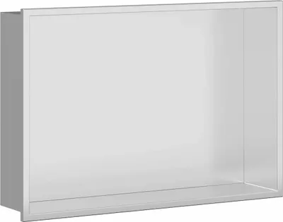 Zdjęcie produktu dla vidaXL Kabina prysznicowa srebrna 45 x 30 x 9,5 cm stal nierdzewna