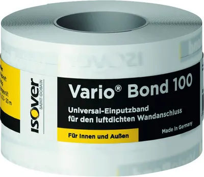 Produktbild von ISOVER Universal-Einputzband Vario® Bond für den luftdichten Anschluss für innen und aussen 25 m x 100 mm