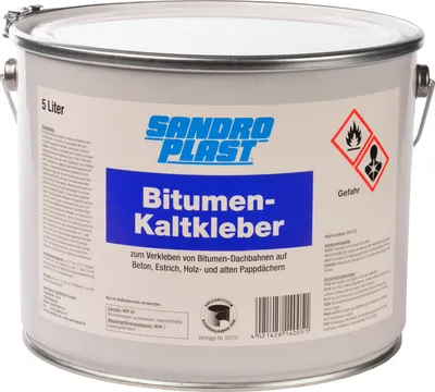 Produktbild von SANDROPLAST Bitumen Kaltklebemasse 5 Liter