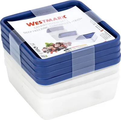 Produktbild von Słoik do zamrażarki WESTMARK Trio 0,25l 4 szt
