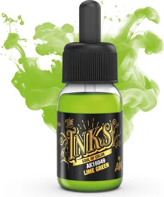 Produktbild von AK Interactive AK16049 - Lime Green 30ml - Neu