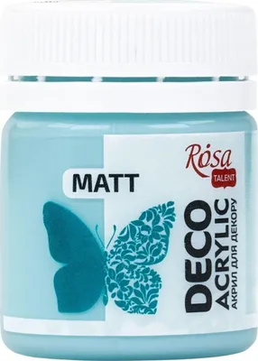 Image de Rosa Talent, peinture acrylique, 20 ml, bleu azur (39), finition mate, 1 pièce