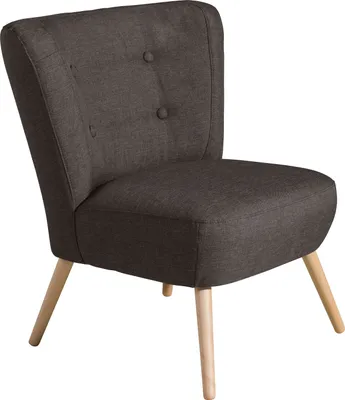 Produktbild von Max Winzer Sessel Neele - Flachgewebe braun - Maße: 69 x 68 x 80 cm