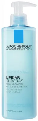 Produktbild von La Roche-Posay – LIPIKAR Surgras Duschcreme (trockene Haut) – Feuchtigkeitsspendendes Duschgel 400 ml