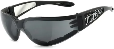 Image de Lunettes de soleil King Kerosin KK205, teinte fumée, taille unique