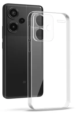 Produktbild von Handyhülle für Xiaomi Redmi Note 13 Pro+ 5G Hülle Transparent Flexibel Elastisch Case Cover Backcover Schutzhülle