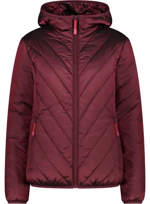 Image de CMP, veste à capuche fixe, modèle 34K0306, couleur rose foncé, taille D42, pour femme