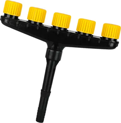 Image de Arroseur de jardin Tête d'arrosage réglable multi-têtes Arroseur de pelouse Système d'irrigation Jardin extérieur Patio Courtyard Pulvérisateur d'eau Jardinage Système d'arrosage
