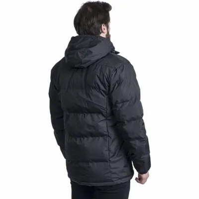 Produktbild von Trespass - Herren Clip Warme Gepolsterte wasserdichte Regenjacke - abnehmbarer Kapuze