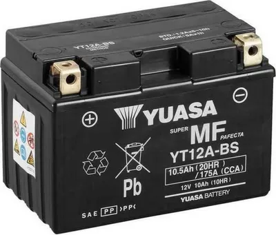 Image de Batterie YUASA YT12A-BS 10 AH MF