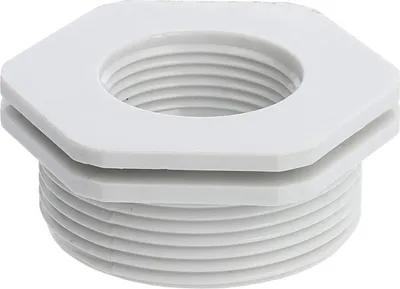 Productafbeelding van WISKA Reductie PG/PG van PG29x1,588 naar PG16x1,41. KRP-2916, plat zeshoekig, polyamide (PA) aansluitdraad, 12,0mm - 1