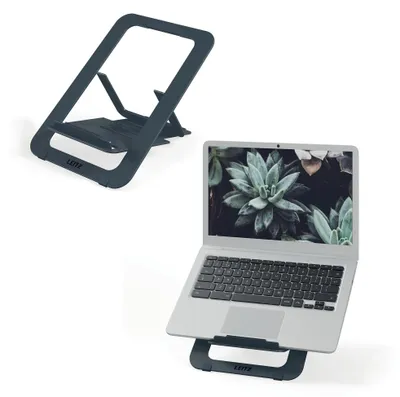 Produktbild von Leitz 63460089, Laptop- & Tablet-Arm, Dunkles Grau, Aluminium, 25,4 cm (10"), 43,2 cm (17"), 25,4 cm (10")