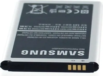 Produktbild von Akku für Samsung SM-N7505 mit NFC Li-Ion 3,8 Volt 3100 mAh schwarz.