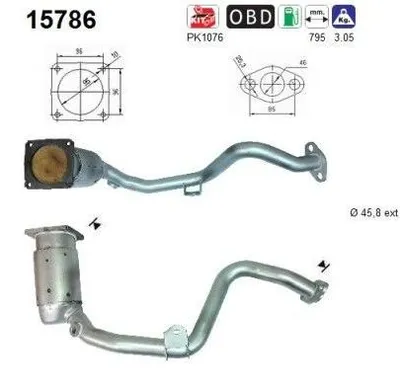 Zdjęcie produktu dla Katalizator Citroen Berlingo 1,4 Euro 4
