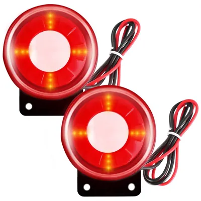 Zdjęcie produktu dla Syrena alarmowa - Sygnał 120 dB - Lampa błyskowa - 12 V