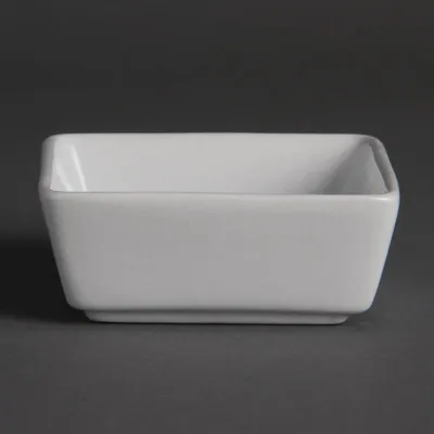 Produktbild von Olympia Whiteware quadratische Amuseschälchen 8,5cm (12 Stück)