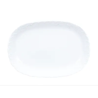 Produktbild von PFP Ćmielów i Chodzież SERVIERPLATTE OVAL WEISS EOCOCO 33 CM OVALER PORZELLANTELLER
