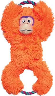Image de Jeu pour chien Tuggz Singe Orange