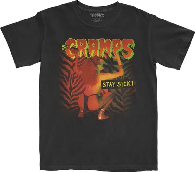 Produktbild von The Cramps Stay Sick Black L T-Shirt