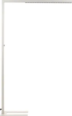 Produktbild von BELIANI LED-Stehlampe Silber Metall mit Touch-Funktion Dimmbar Modern Bogenlampe Büro Ausstattung Leselampe Arbeitsleuchte Architektenlampe