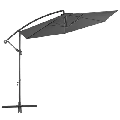 Produktbild von vidaXL Ampelschirm mit Aluminium-Mast 300 cm Anthrazit