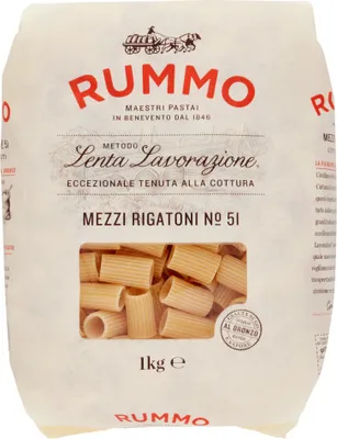 Produktbild von 12x Rummo Pasta Mezzi Rigatoni N.51 1KG