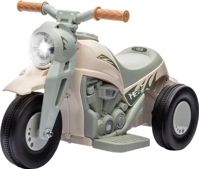 Zdjęcie produktu dla Dziecięcy motocykl elektryczny, motocykl dziecięcy 6V z muzyką, dmuchający 2,5-3 km/h, dla dzieci w wieku 2-5 lat